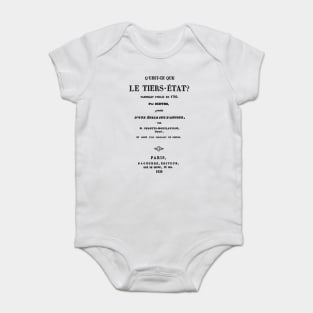 Qu'est-ce que le Tiers-État Baby Bodysuit